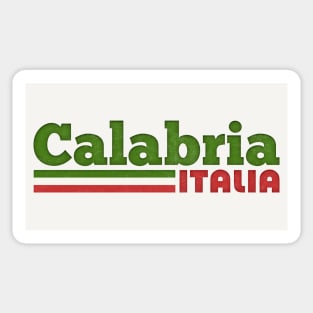 Calabria, Italy // Retro Style Design Sticker